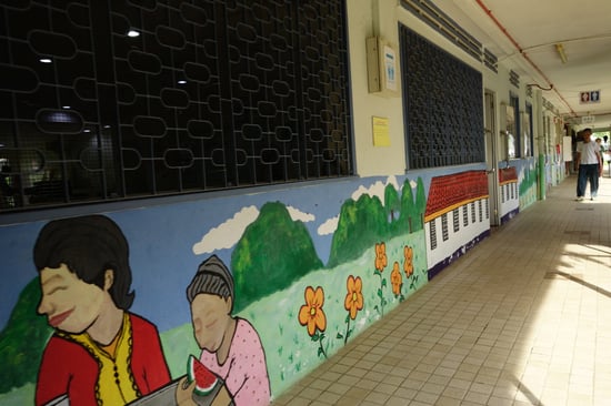 Mural at Dining Hall